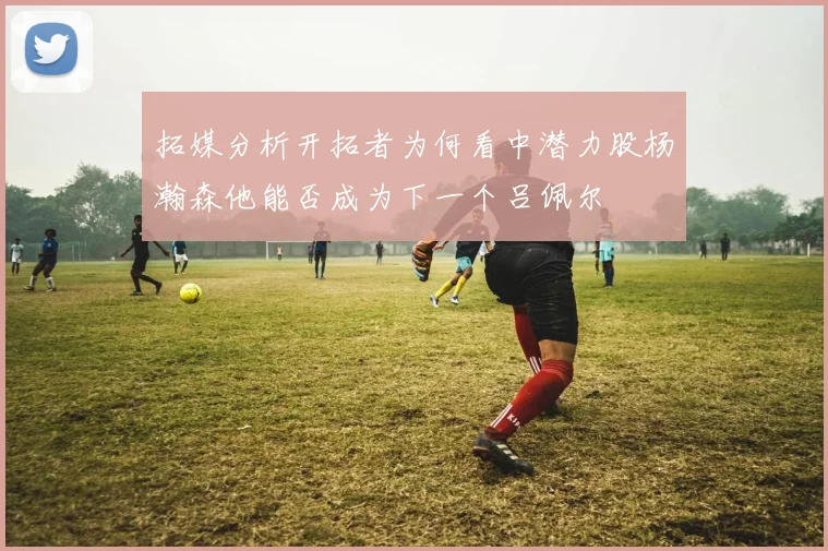 拓媒分析开拓者为何看中潜力股杨瀚森他能否成为下一个吕佩尔